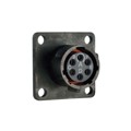 UTS010D6S - CONN RCPT FMALE 6POS GOLD SOLDER