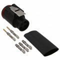 UTL6103G1S16AWG - CONN CIRC PLUG 4POS GOLD CRIMP