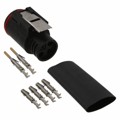 UTL6103G1S20AWG - CONN CIRC PLUG 4POS GOLD CRIMP