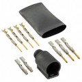 UTL1102G1W3P16AWG - CONN CIRC RCPT 6POS GOLD CRIMP
