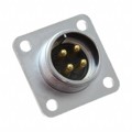 RM15WTRZB-4P(72) - CONN RCPT MALE 4P GOLD SLDR CUP