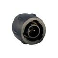UTS68E2P - CONN PLUG MALE 2P GOLD SLDR CUP