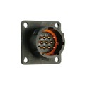 UTS012D10P - CONN RCPT MALE 10POS GOLD SOLDER