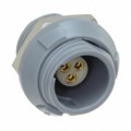 8P1P003200GRB01 - CONN RCPT FMALE 3P GOLD SLDR CUP