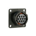 UTS012D10S - CONN RCPT FMALE 10POS GOLD SLDR