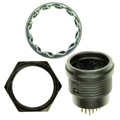HR25A-9R-12SA - CONN RCPT FMALE 12POS GOLD SLDR
