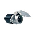 00580700 - CONN RCPT MALE 7POS NICKEL SLDR