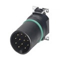 1411946 - CONN MALE INSERT 12POS SOLDER