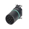1412001 - CONN MALE INSERT 12POS SOLDER