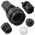 PXP7011/02P/ST/0507 - CONN RCPT MALE 2POS NICKEL SCREW