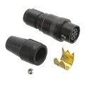 HR10A-7J-6S(77) - CONN JACK FMALE 6P GOLD SLDR CUP