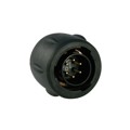 UTS610E6P - CONN PLUG MALE 6P GOLD SLDR CUP