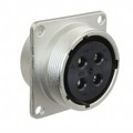 JR25RH-4S - CONN RCPT FMALE 4P SOLDER CUP