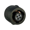 UTS68E4S - CONN PLUG FMALE 4P GOLD SLDR CUP
