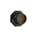 UTS714D15P - CONN RCPT MALE 15POS GOLD SOLDER