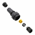 PXP7011/03P/ST/1113 - CONN RCPT MALE 3POS NICKEL SCREW