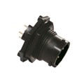 UTS712D4P - CONN RCPT MALE 4POS GOLD SOLDER