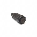 13182-7SG-326 - CONN PLUG FMALE 7P GOLD SLDR CUP