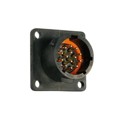 UTS012D14P - CONN RCPT MALE 14POS GOLD SOLDER