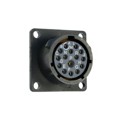 UTS014D15S - CONN RCPT FMALE 15POS GOLD SLDR