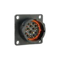 UTS014E15P - CONN RCPT MALE 15P GOLD SLDR CUP