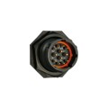 UTS714E12P - CONN RCPT MALE 12P GOLD SLDR CUP