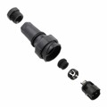 PXP7011/03P/ST/0911 - CONN RCPT MALE 3POS NICKEL SCREW