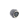 UTGX610E98S - CONN PLUG FMALE 6POS SOLDER CUP