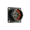 UTS014D5P - CONN RCPT MALE 5POS GOLD SOLDER