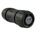 UTS6JC12E2S - CONN PLUG FMALE 2P GOLD SLDR CUP