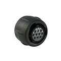UTS612E10S - CONN PLUG FMALE 10P SOLDER CUP
