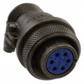 97-3106B-14S-6S - CONN PLUG FMALE 6P SOLDER CUP