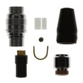 HR25A-7P-6S - CONN PLUG FMALE 6P GOLD SLDR CUP