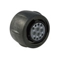 UTS614E12P - CONN PLUG MALE 12P GOLD SLDR CUP