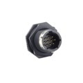 UTGX712E10P - CONN RCPT MALE 10POS SOLDER CUP
