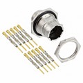 RT0W71210PNH-K - CONN RCPT MALE 10POS GOLD CRIMP