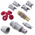 JMXFH1G06MSUDSU - CONN PLUG MALE 6P GOLD SLDR CUP