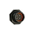 UTS714D12P - CONN RCPT MALE 12POS GOLD SOLDER