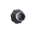 UTGX712D4P - CONN RCPT MALE 4POS SOLDER