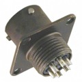 85100AC106P50 - CONN RCPT MALE 6P GOLD SLDR CUP