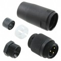 219LR13 NC032 - CONN PLUG MALE 3POS GOLD SCREW