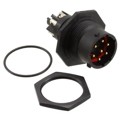 UTS7147PSCR - CONN RCPT MALE 7POS GOLD SCREW