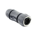 UTGX6JC12E4P - CONN PLUG MALE 4POS SOLDER CUP