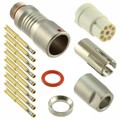 HS2L9F26C - CONN RCPT FMALE 9POS GOLD CRIMP