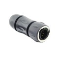 UTGX6JC12E8P - CONN PLUG MALE 8POS SOLDER CUP