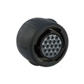 UTS614E19S - CONN PLUG FMALE 19P SOLDER CUP