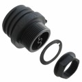 EXP-0931/02/S - CONN RCPT FMALE 2P NICKEL SCREW