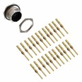 RT071823PNH-K - CONN RCPT MALE 23POS GOLD CRIMP
