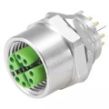 1393080000 - CONN PLUG FMALE 8POS GOLD SOLDER
