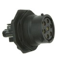 UTS7147SSCR - CONN RCPT FMALE 7POS GOLD SCREW